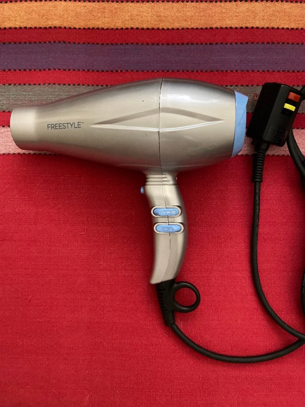 BIO IONIC Freestyle Professional Dryer Silver Blue Model BI-3328 1875W